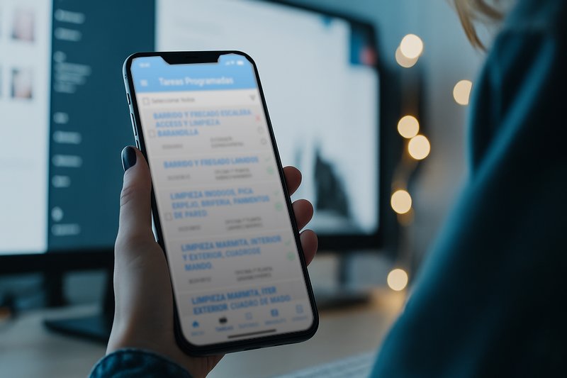 Limpieza 6.0 - Apps de gestión de servicios de limpieza de Clece Solutions